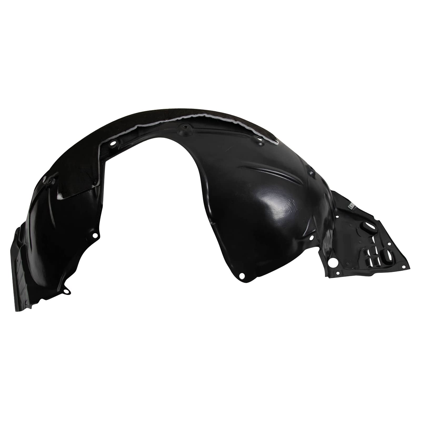 Trq Front Inner Fender Liner Set Compatible With 2020-2021 Honda Civic Ho1248193 Ho1249193