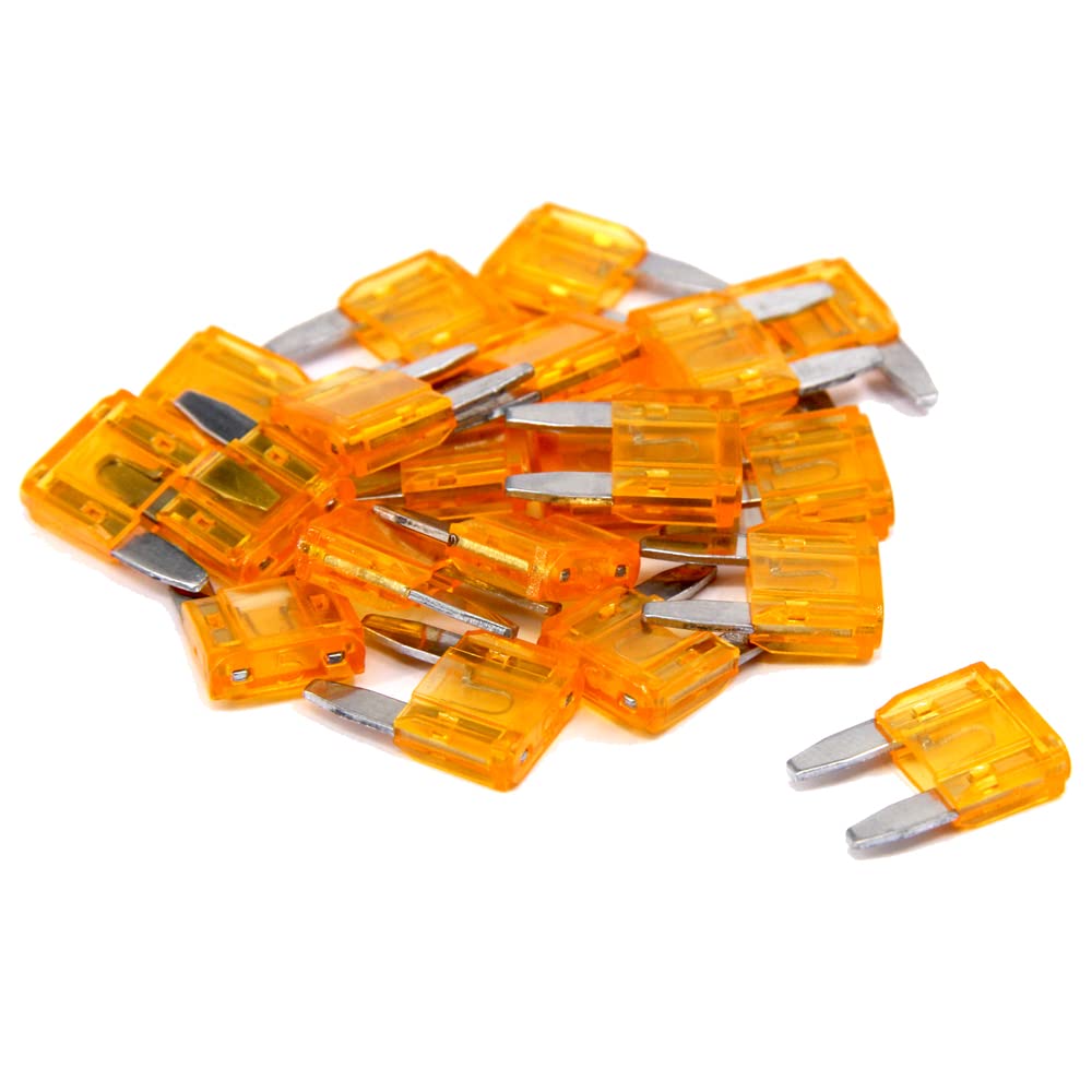 Fymusing 20 Pcs 5A Mini Blade Fuse, Automotive Fuse For Car Truck