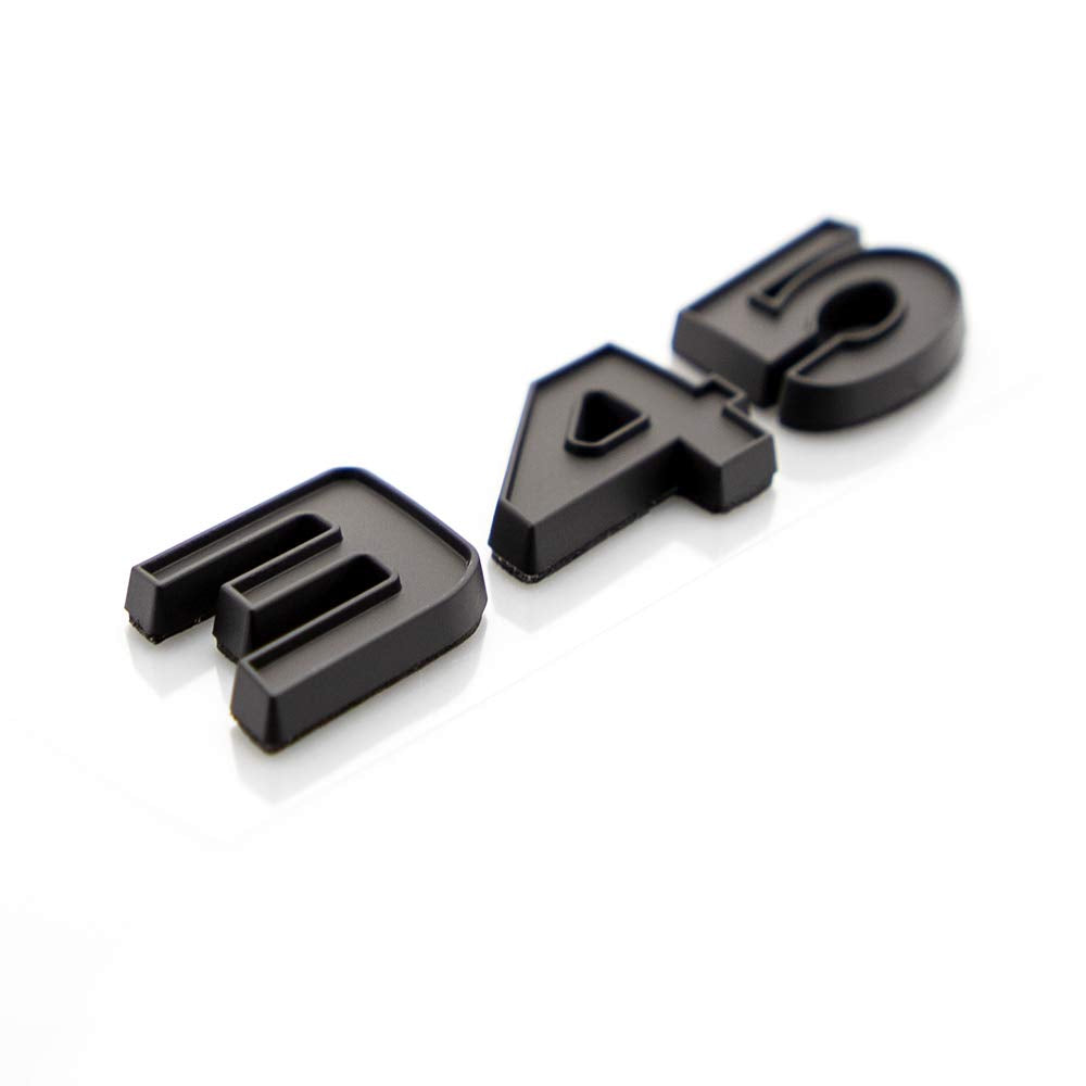 CARRUN 2Pcs 3D Car Badge Decal for Challenger & Chrysler 300C, Black, 4.7" x 1.1", CR-345, Durable ABS