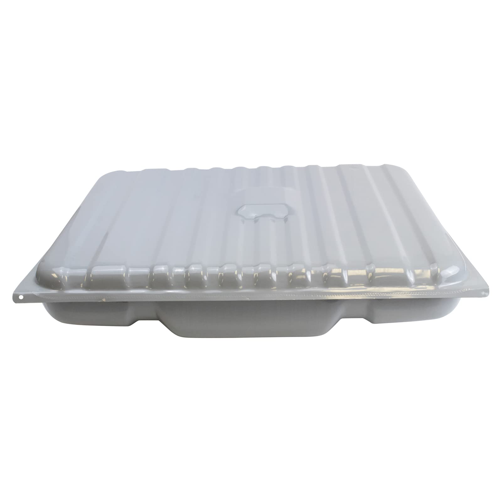 TRQ Rear Gas Fuel Tank 19 Gallon for 1985-1986 Ford F-150 F-250 F-350, Alloy Steel, Model FTA07565