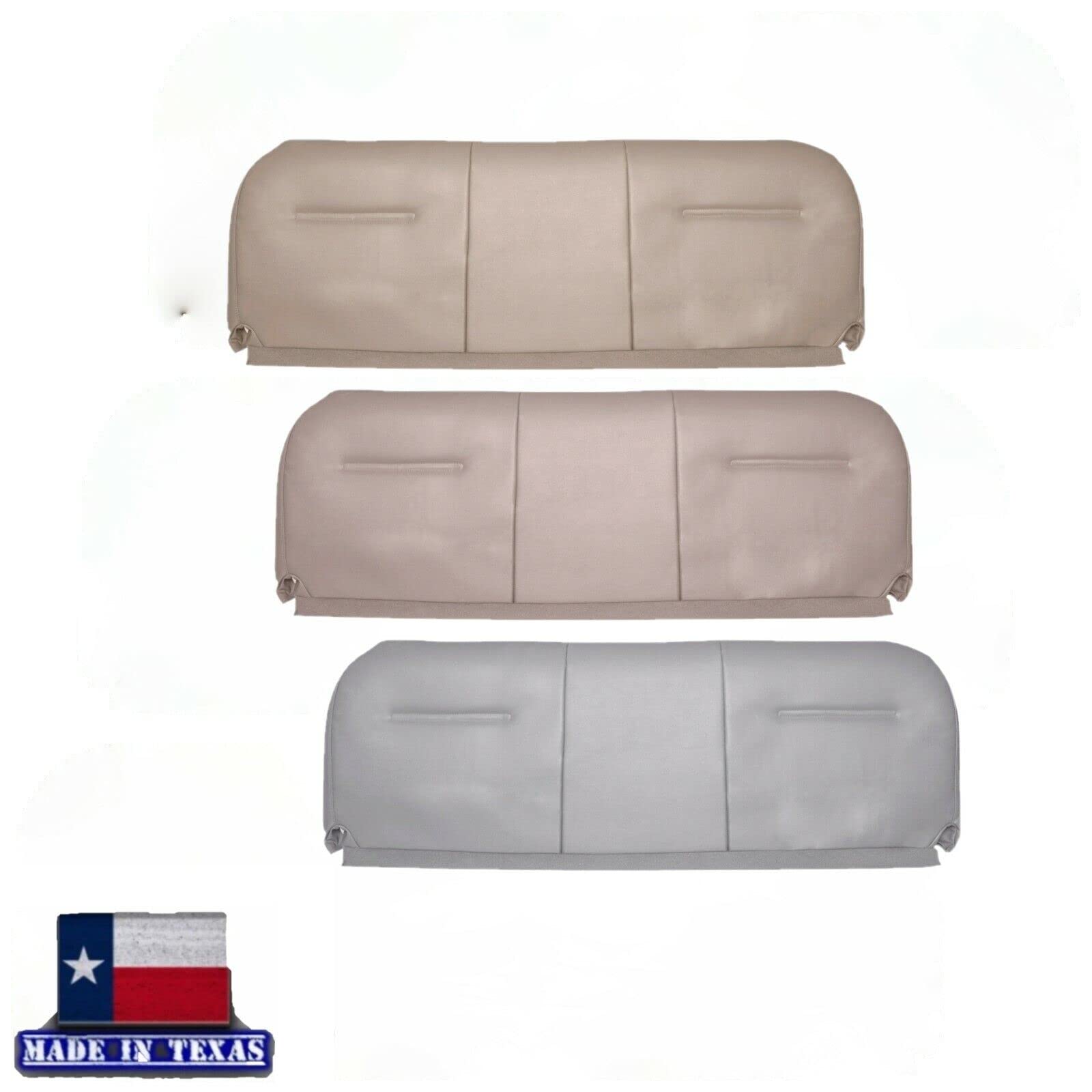 2003 2004 2005 06 07 Ford F250 F350 F450 F550 Super Duty Xl Work Truck Synthetic Leather Replacement Seat Cover, Vinyl Bench Bot