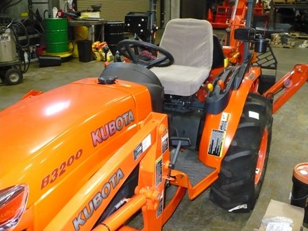 Durafit Seat Covers for Kubota Tractors, Gray Velour, Model 77700-01552