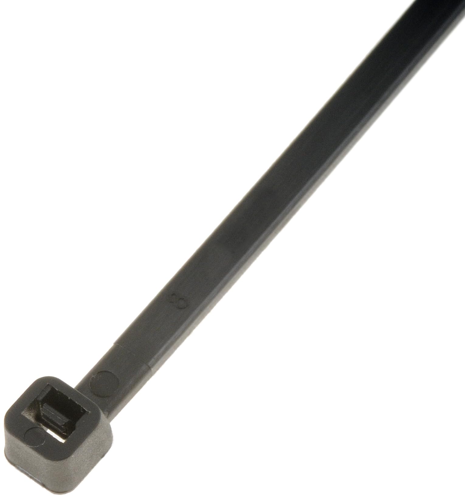Dorman 83743 8 In. Black Wire Ties, 100 Pack Universal Fit