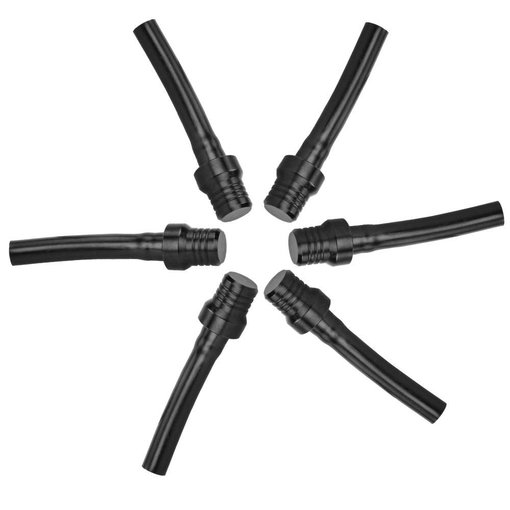 HIAORS Black Breather Hose Gas Fuel Tank Cap Vent Hose Tube CNC Universal for Taotao ATV Quad 4 Wheeler 50cc 70cc 90cc 110cc 125