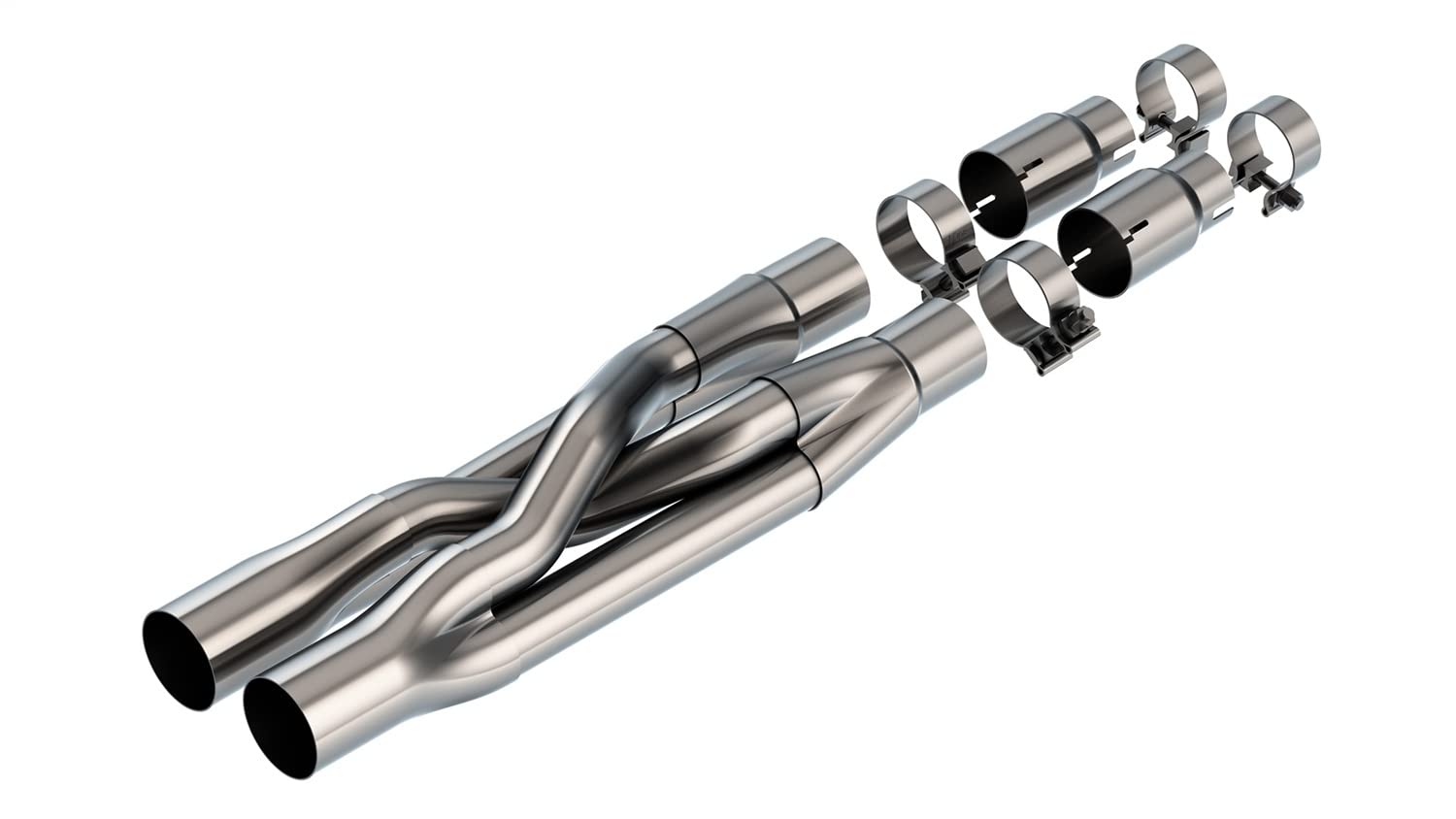 Borla 60715 Performance Exhaust Switchfire X-Pipe For 2018-2023 Ford Mustang Gt 5.0L V8 At/Mt. Replaces The Merge X-Pipe In Borla Cat-Back Sys. 140742, 140743, 140745, 140746 & Bc And Cf Tip Versions