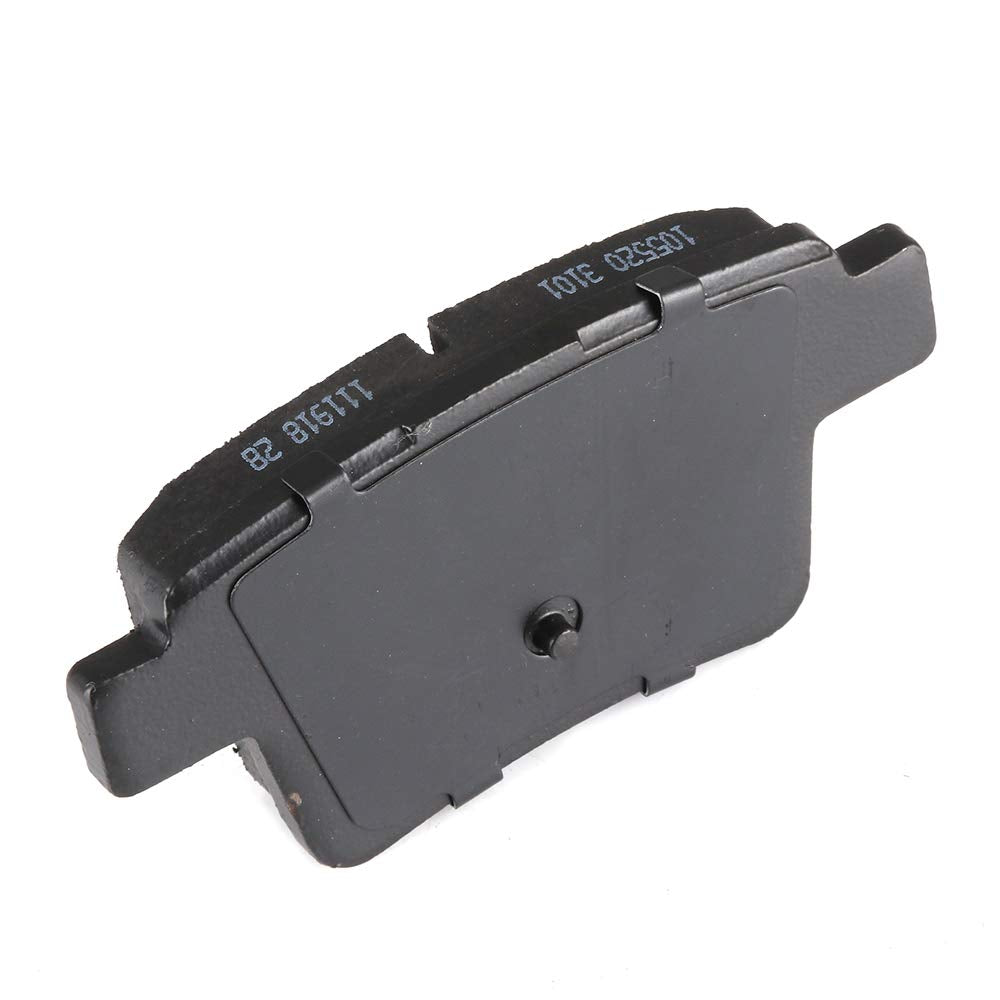 Cciyu D1070 D1071 Front & Rear Ceramic Brake Pads Set For Ford Five Hundred,05-07 For Ford Freestyle,08-09 For Ford Taurus,08-09