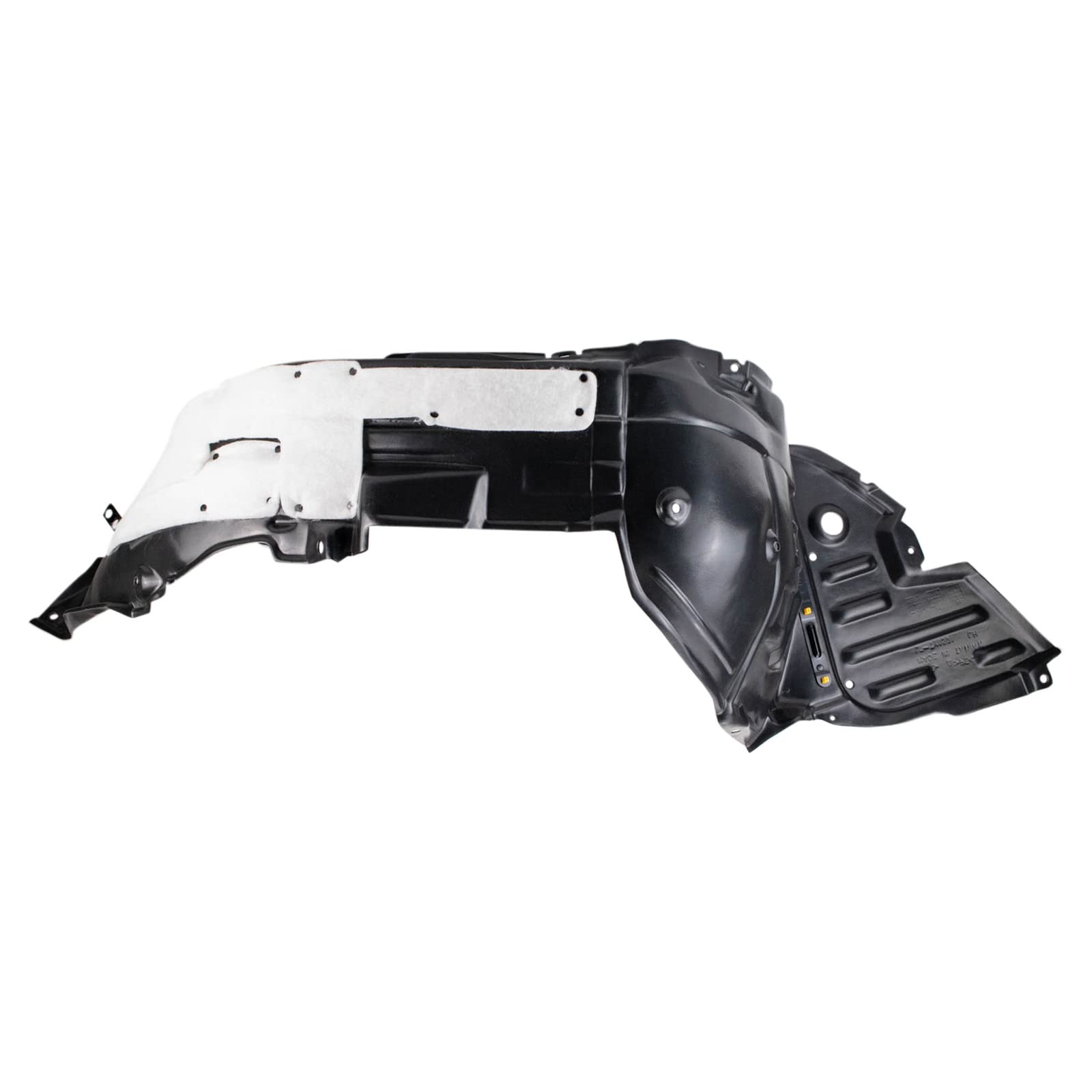 Trq Inner Fender Liner Set Compatible With 2016-2017 Lexus Gs200T 2018-2019 Gs300 2016-2020 Gs350 2016-2018 Gs450H Lx1248146 Lx1