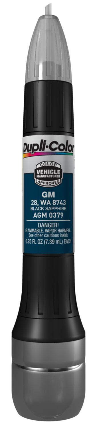 Dupli-Color Agm0379 Scratch Fix All-In-1 Exact-Match Automotive Touch-Up Paint - General Motors Black Sapphire - 0.25 Oz. Paint 