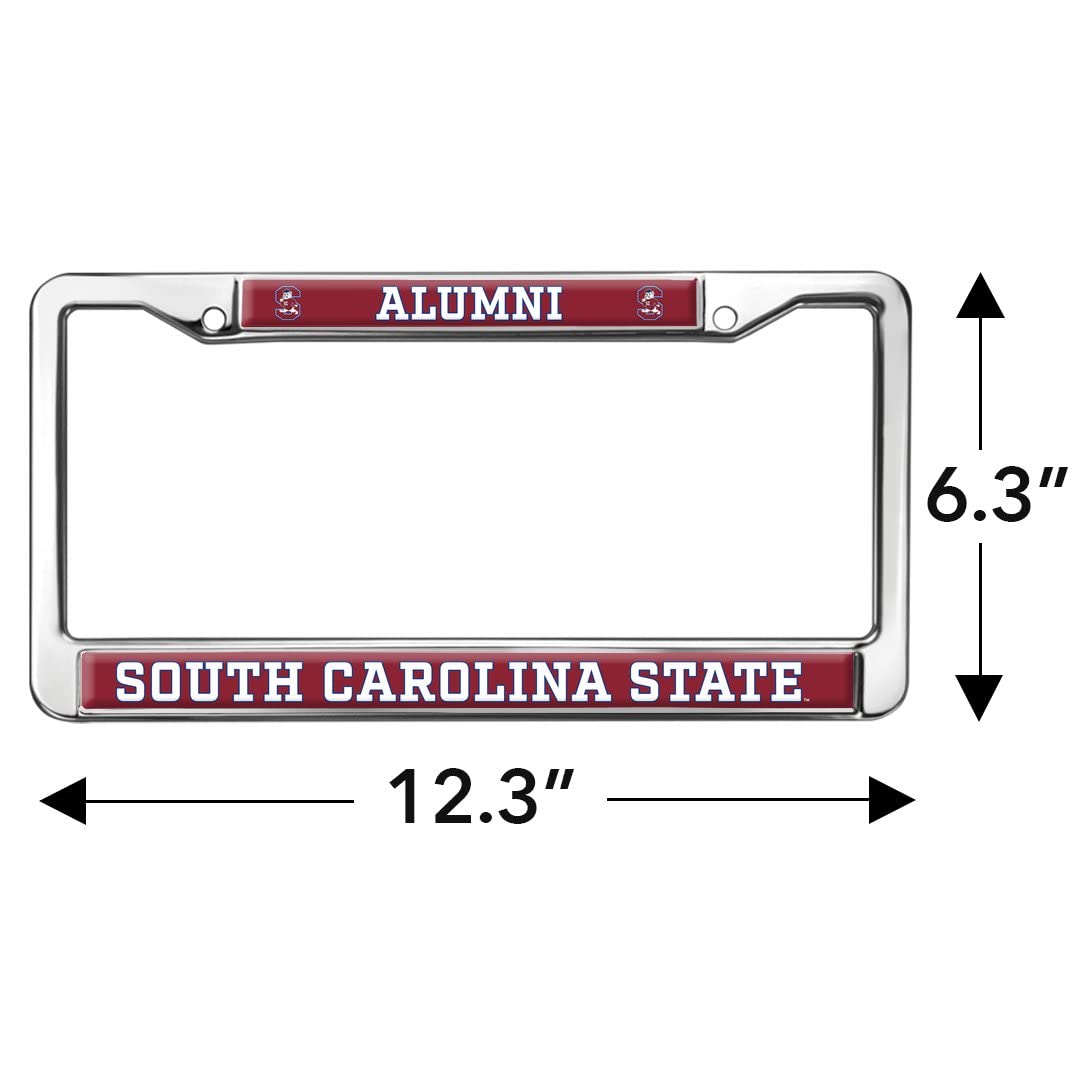 GRAPHICS & MORE South Carolina State Metal License Plate Frame - Full Size, Standard Design