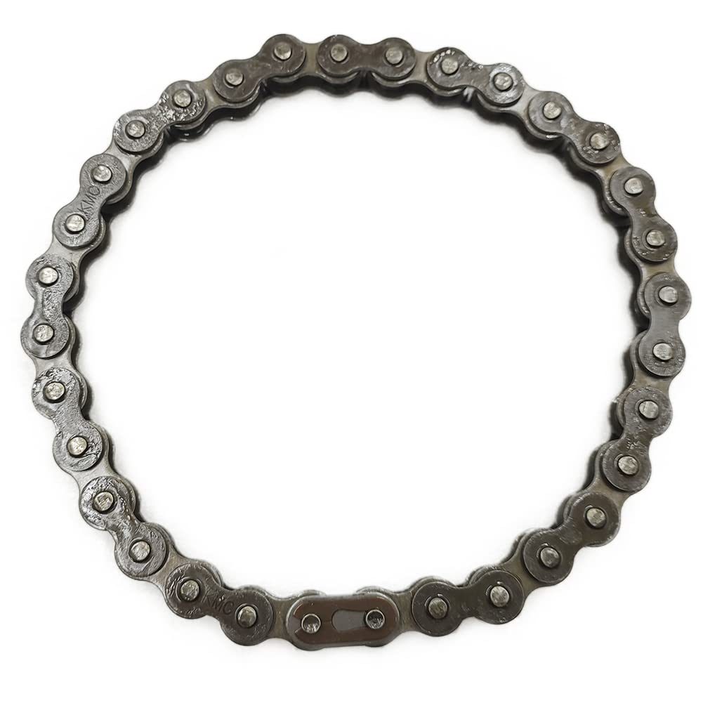 QYMOTO KT196 Go Kart Drive Chain - 420 Chain, 32 Links, Model 25320-400001-0000 for Coleman 196cc Jackshaft