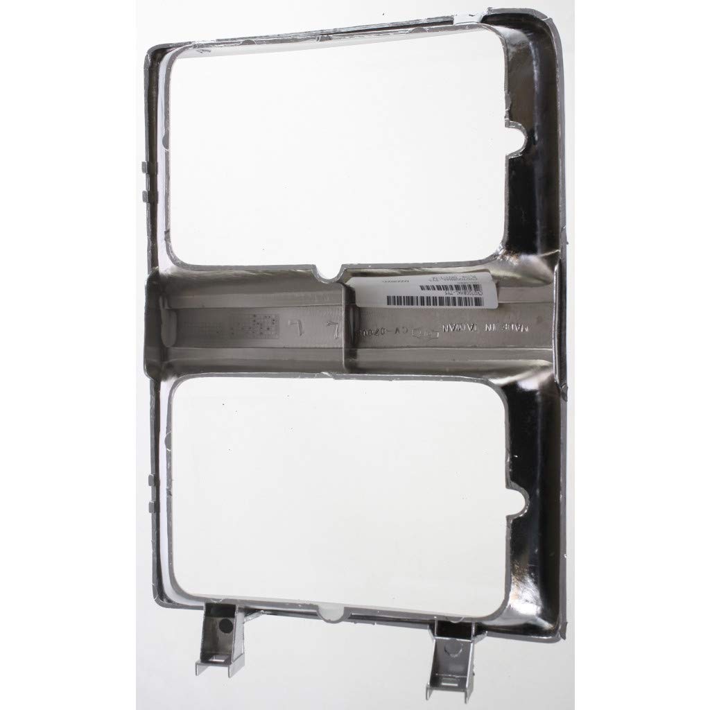 For Chevy C10 / C20 / C30 Headlight Door 1981 1982 Driver And Passenger Side Pair/Set | W/Dual Headlamps | Chrome | Gm2512106 +
