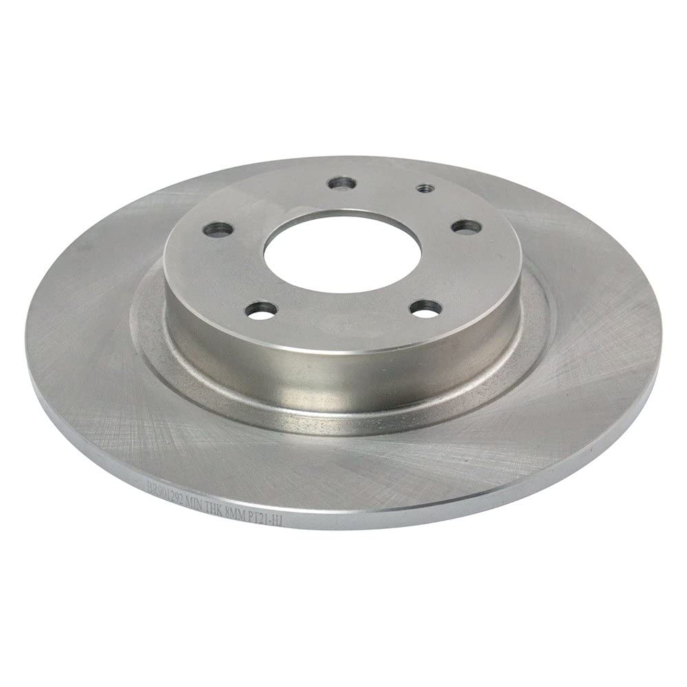 Trq Rear Brake Rotors Set Solid Compatible With 2014-2021 Mazda 6