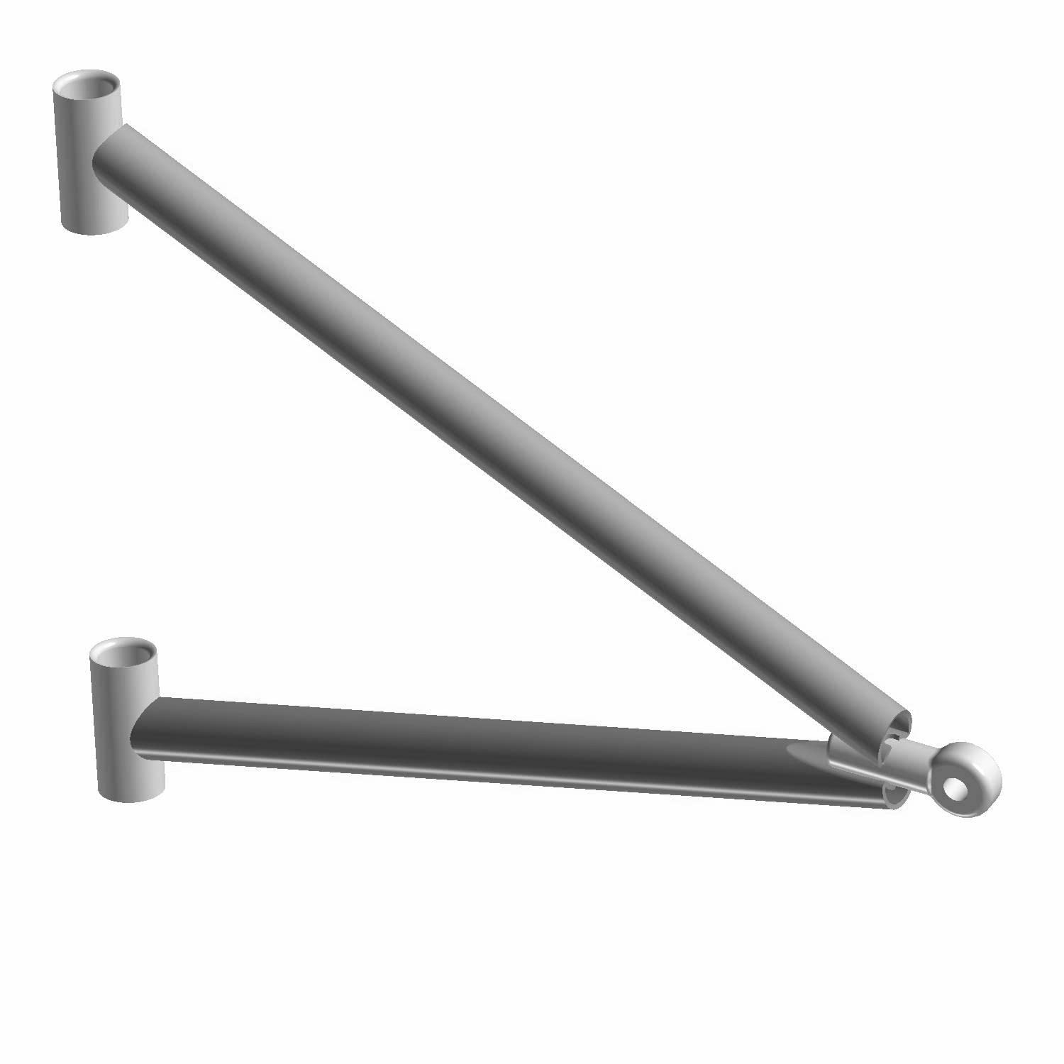 Polaris Ranger Right Side A Arm, Matte Black, Genuine Oem Part 1543389-458, Qty 1