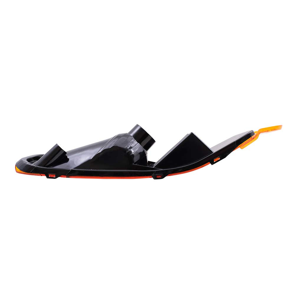 Brock Replacement Drivers Park Signal Side Marker Light Lamp Lens Compatible With 2005-2009 Mustang 4R3Z13201Aa