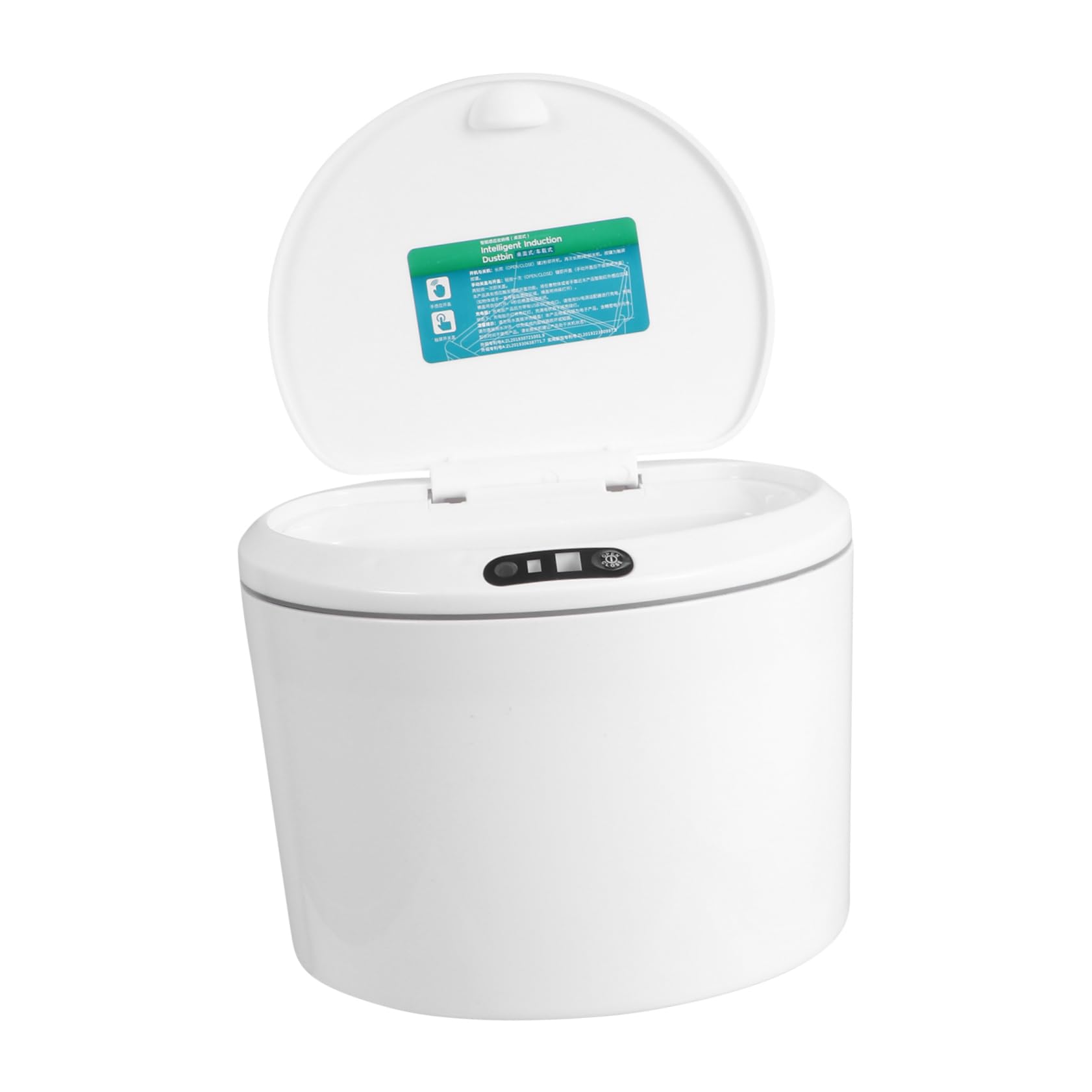 IMIKEYA Garbage Can Automatic Trash Cans Touchless Car Can Trash Bag Mini Countertop Wastebasket Trash Can for Car Intelligent L