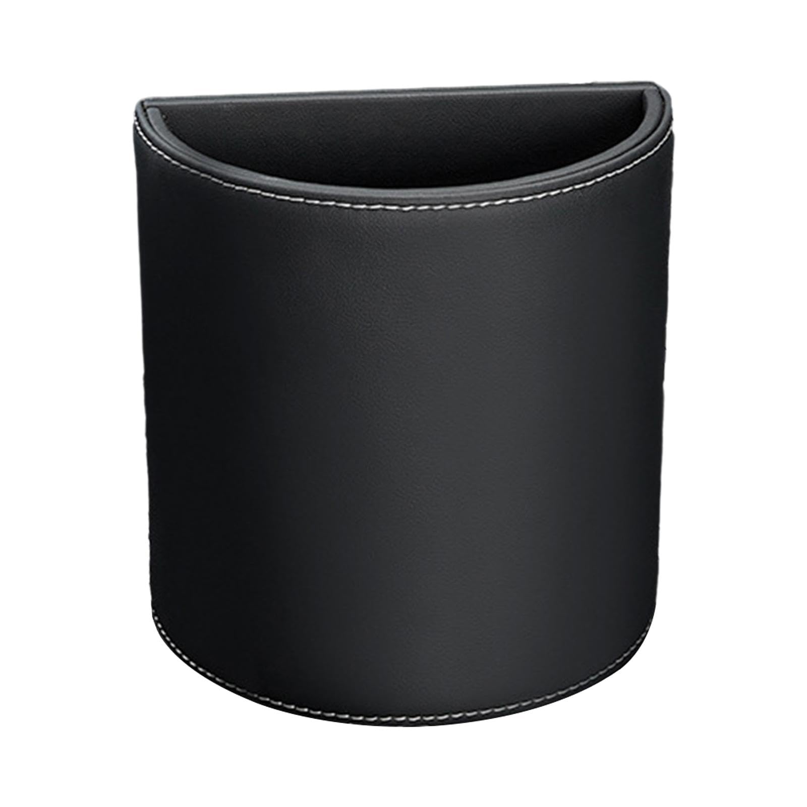 MERISHOPP Garbage Bin Dustbin Car Garbage Can Side Door Car Trash Bin Hanging Black