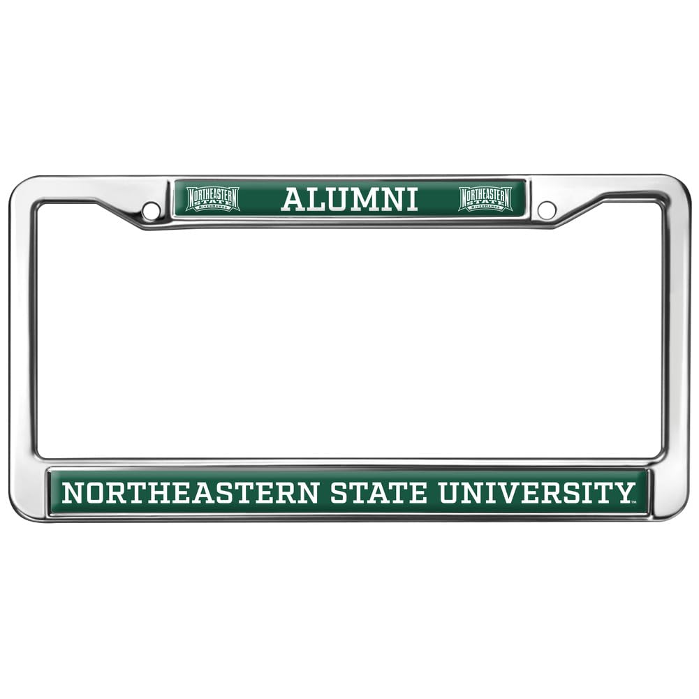 Northeastern State University Alumni Full Size Standard License Plate Metal Frame