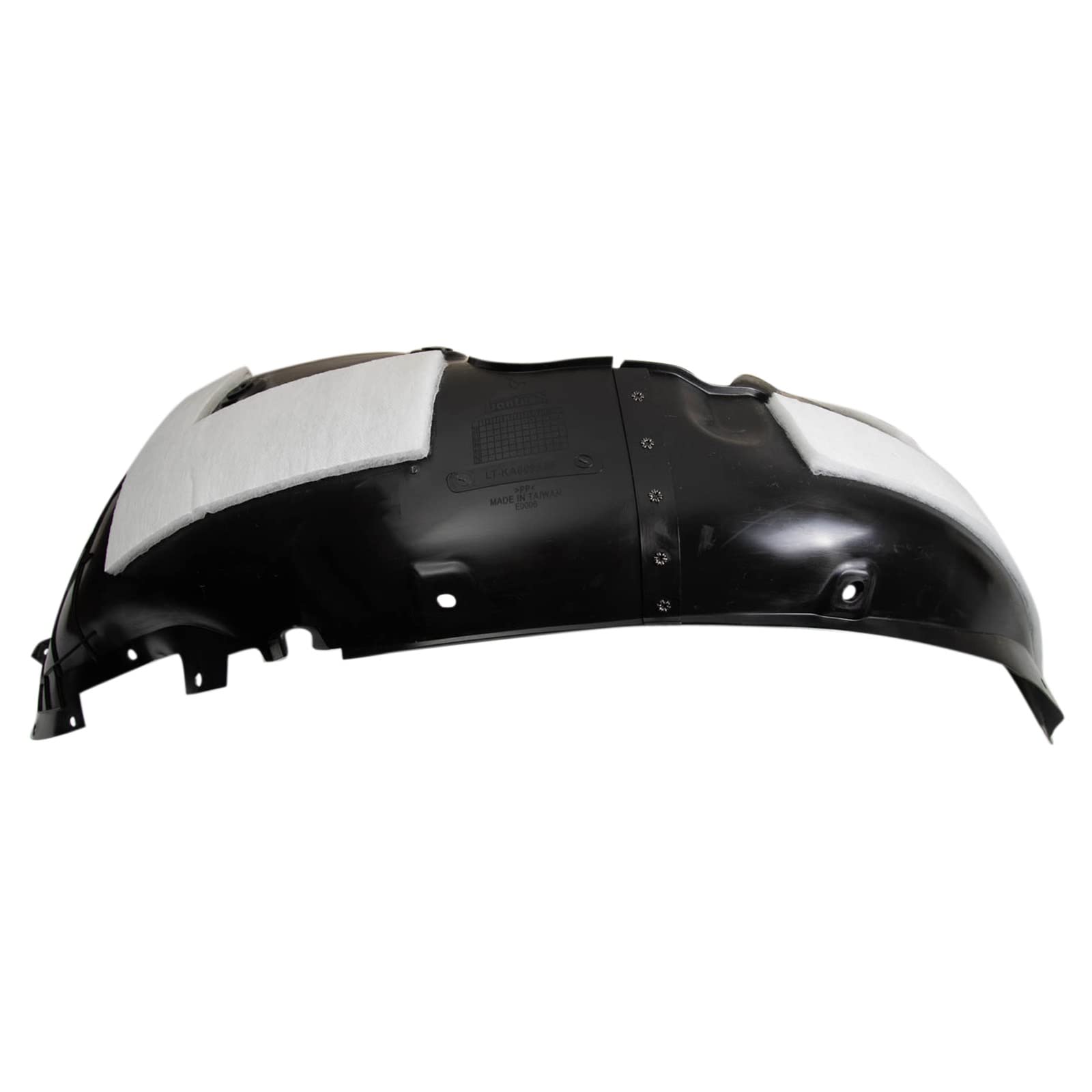 Trq Front Inner Fender Liner Set Compatible With 2020-2022 Kia Sportage Ki1248163 Ki1249163