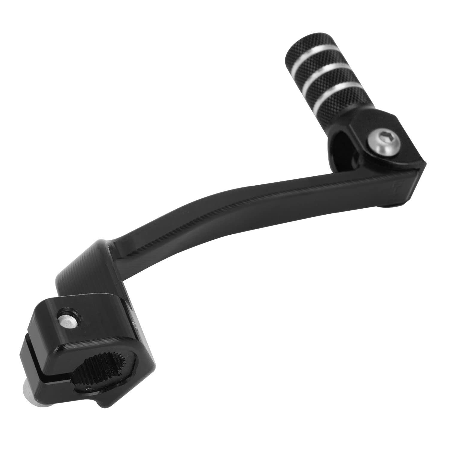 JFG RACING KLX 110 Shift Lever - CNC Aluminum Gear Shifter, Black, for KLX110 KLX110L (2010-2023), Model Y14150412
