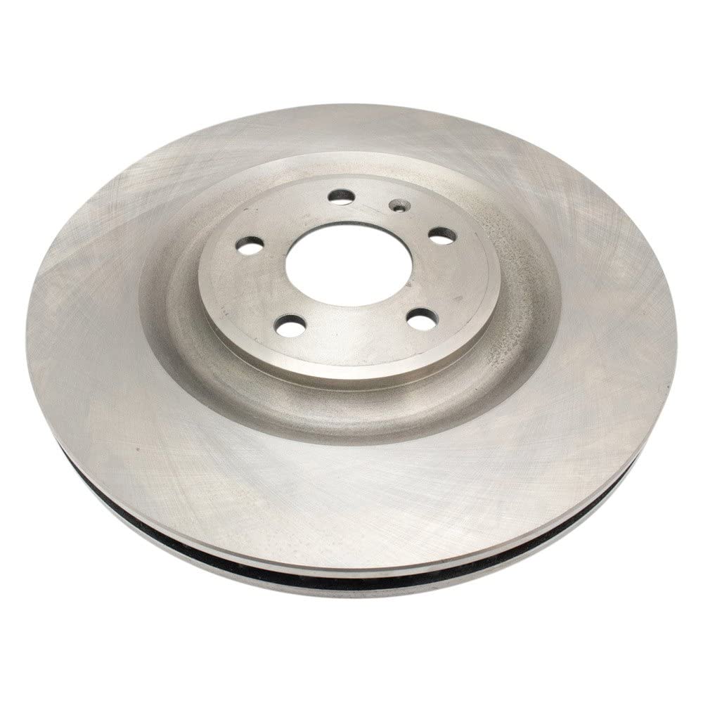 Trq Rear Brake Rotors Set Vented Compatible With 2019-2021 Audi A8 Quattro 2019-2022 E-Tron Quattro 2017-2022 Q7 Q8 2020-2021 S6