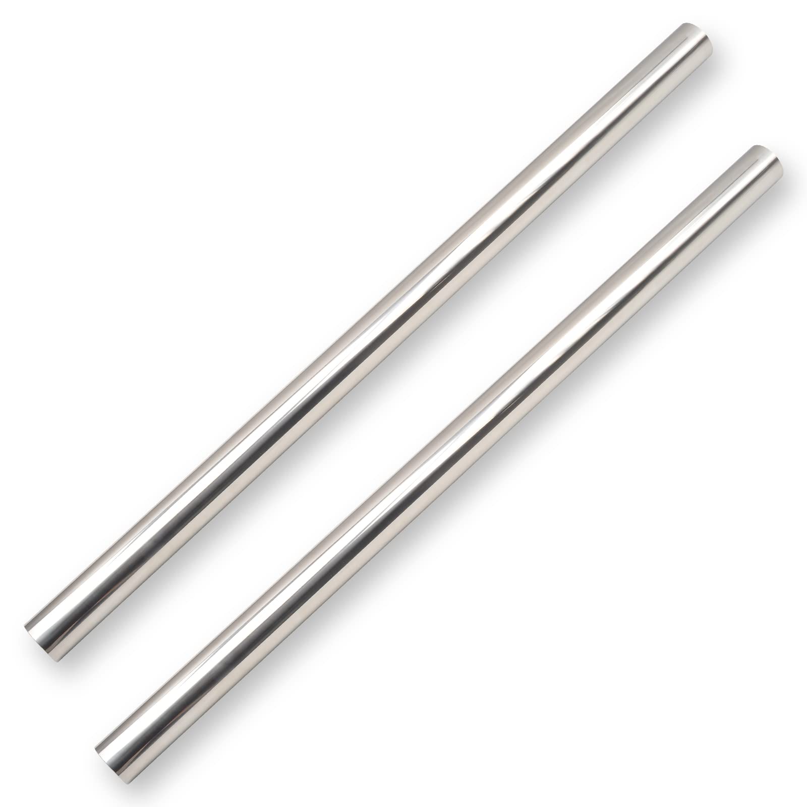 Fgjqefg 3 Inch Straight Diy Custom Mandrel Exhaust Pipe Tube Pipe, 45 Inch Length, 3'' Od Mandrel Straight Pipe, T304 Stainless 