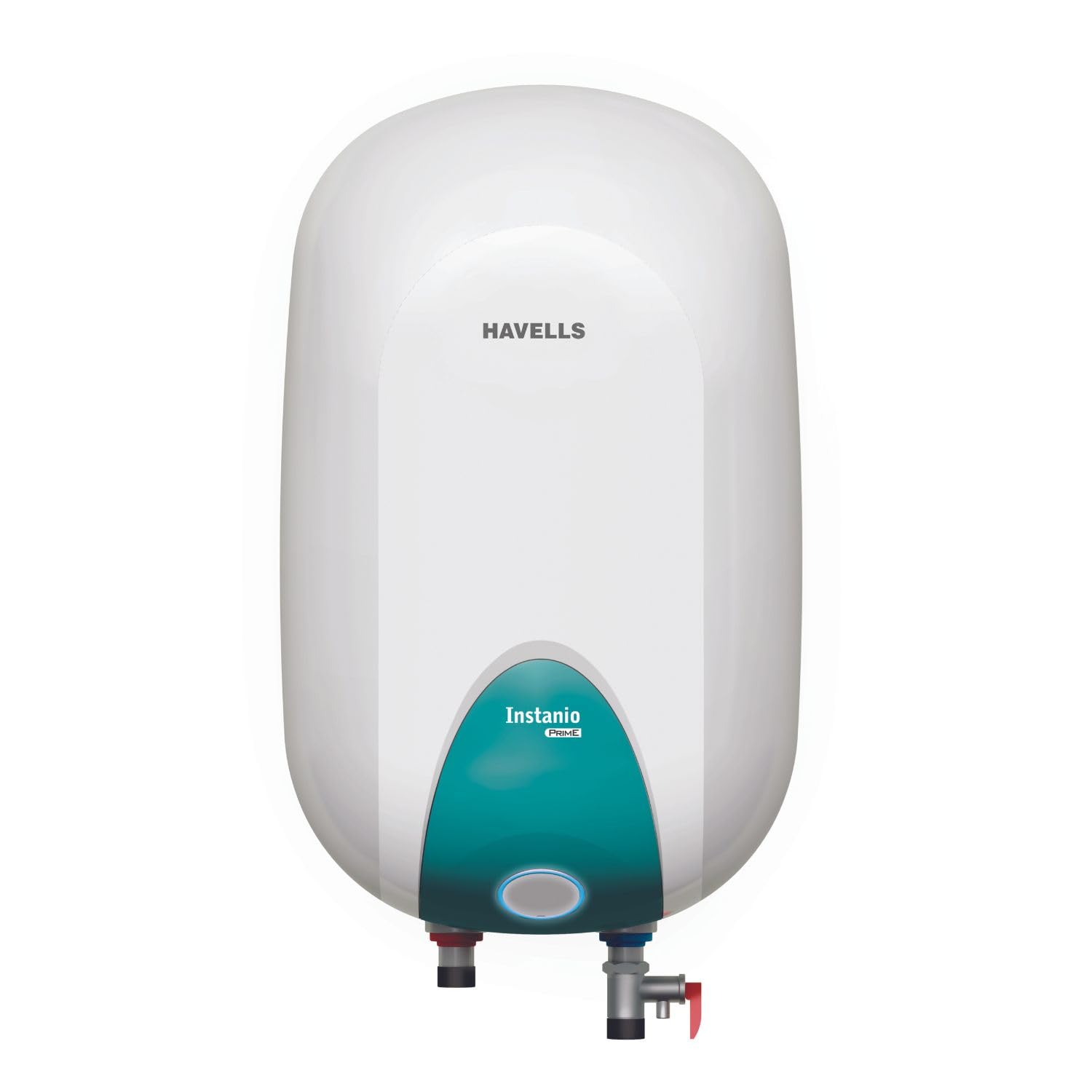 Havells Instanio Prime 15 Litre Storage Water Heater | Glass Coated Tank, Heavy Duty Anode Rod For Rust Protection | Warranty: 7