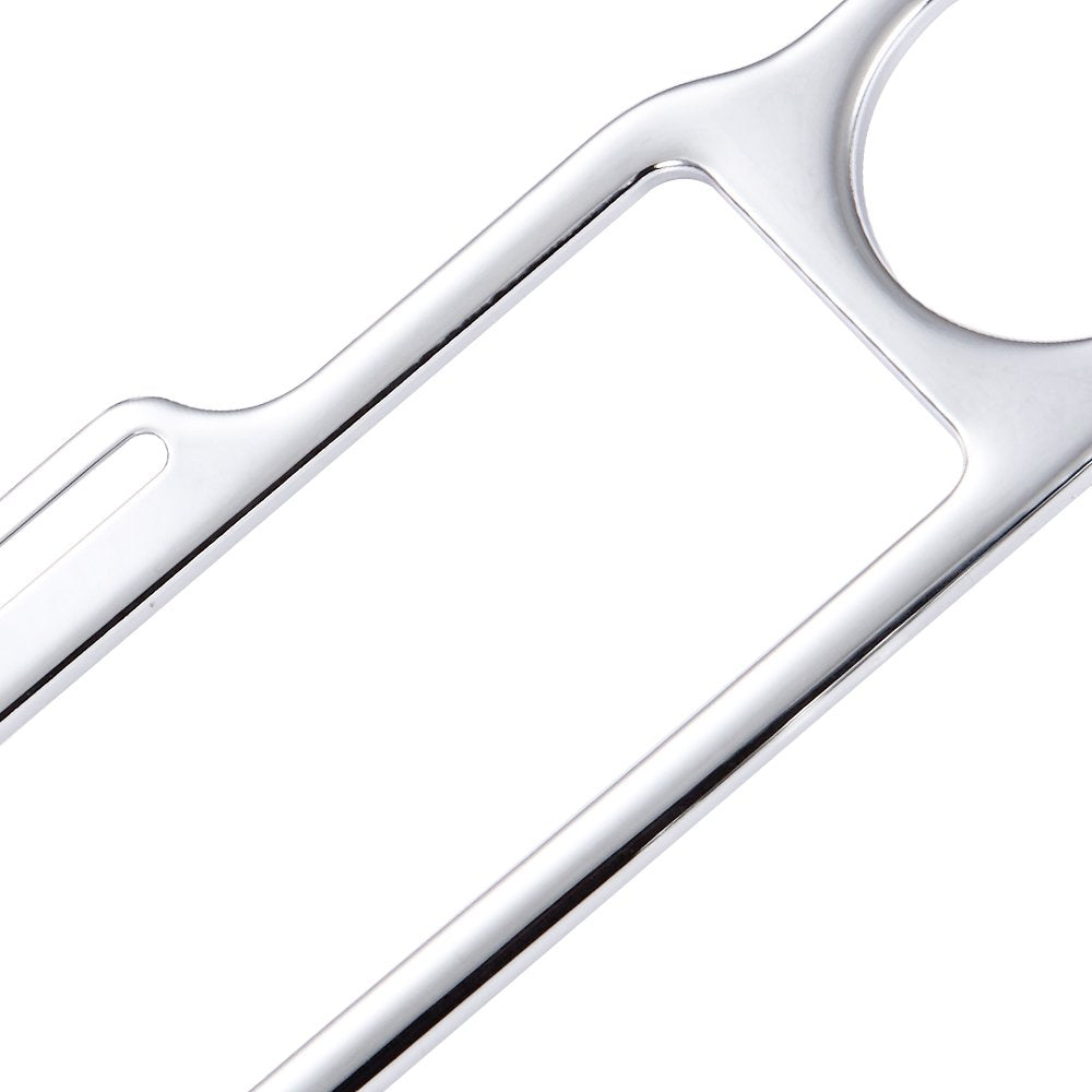 Amazicha Chrome Stereo Accent Trim Loop for Harley Davidson Street Electra Glide Ultra Classic 1986-2013 - Aluminum Accent Set, Model SP13