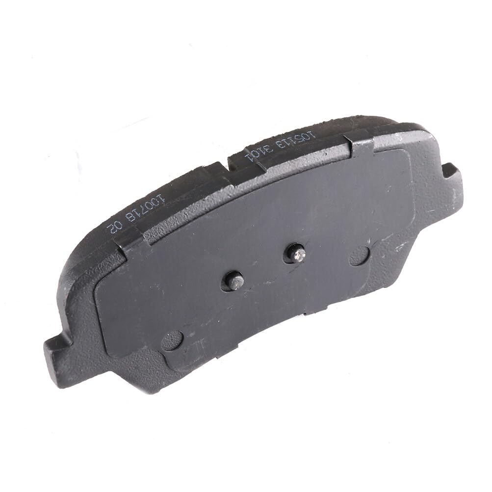 Eccpp D1595-8810 Front Semi Metallic Disc Brake Pad Set - Fit For Hyundai Elantra 2011-2016, Coupe 2013-2014, Gt 2013-2016, Velo