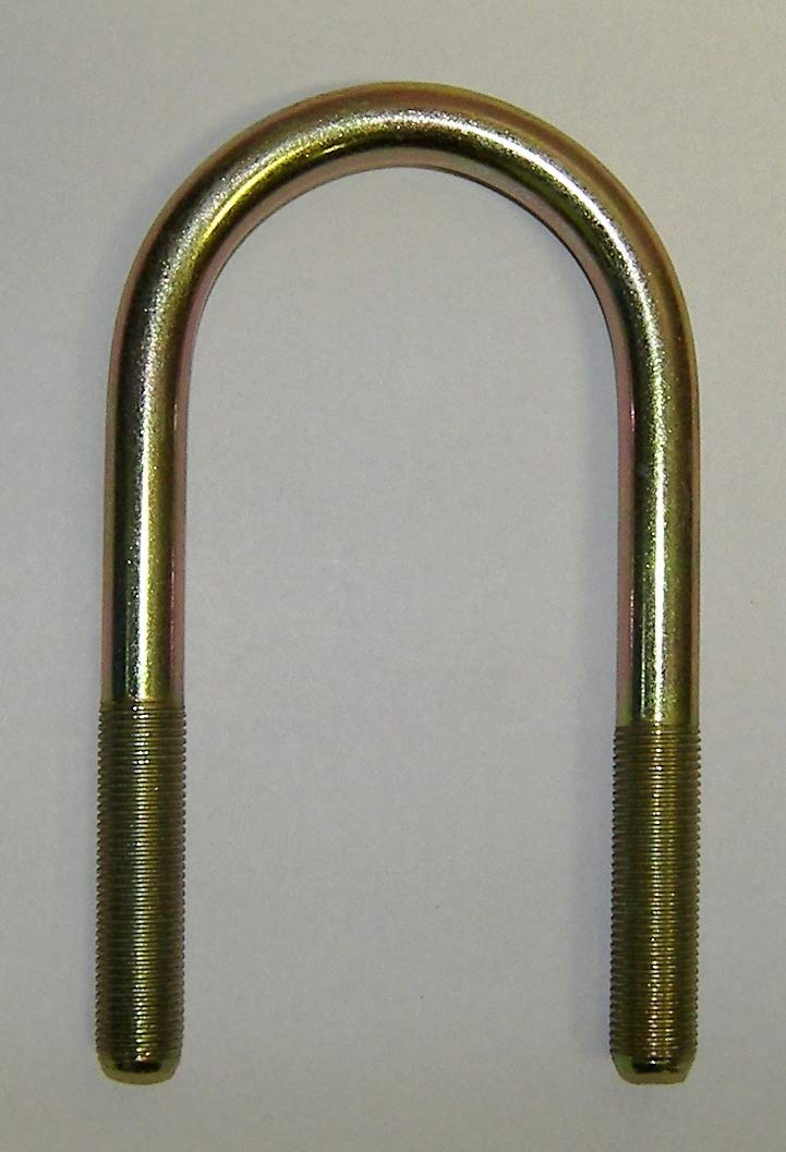 Ap Products 014-122073-2 U-Bolt For 2.38 Tube Yz With 0.50 X Flanged Nut - 0.50-20 X 5.10, 2 Pack
