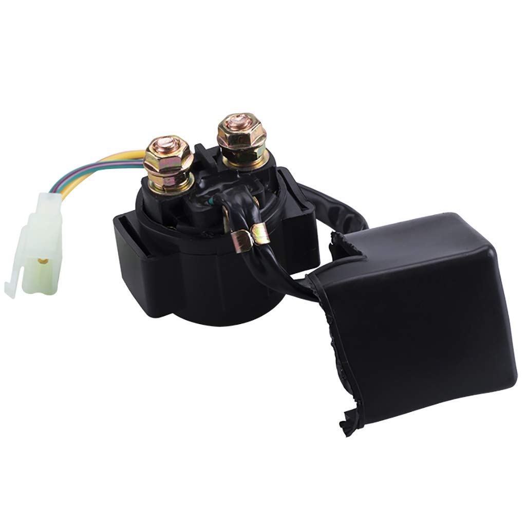 CNCMOTOK Starter Solenoid Relay for 4-Stroke GY6 50cc 125cc 150cc 200cc 250cc ATV Dirt Bikes Scooters Go Kart Dne Buggys Quad 4