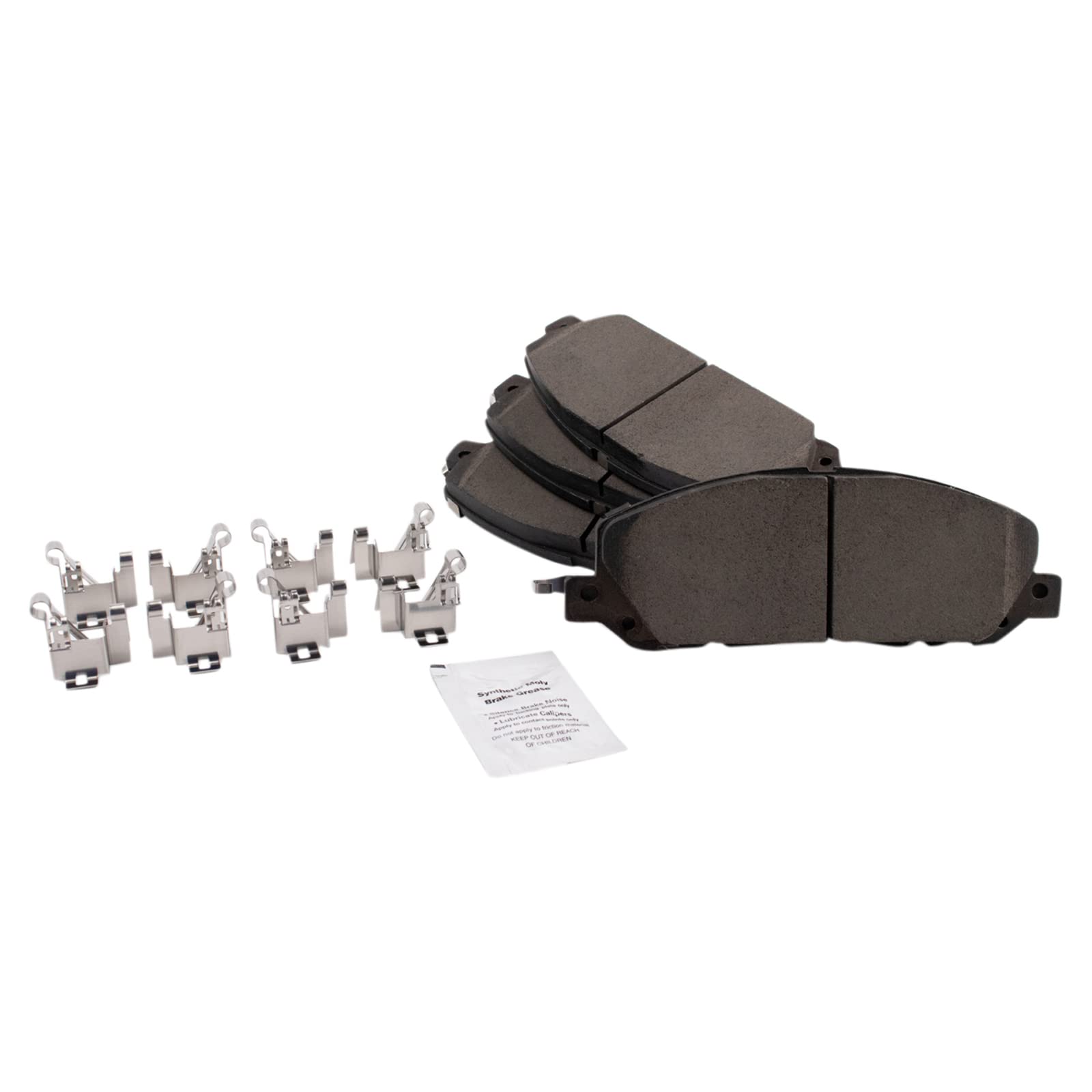 TRQ Front Brake Pads Ceramic Compatible with 2020-2022 Ford Explorer 2020-2021 Police Interceptor Utility Lincoln Aviator