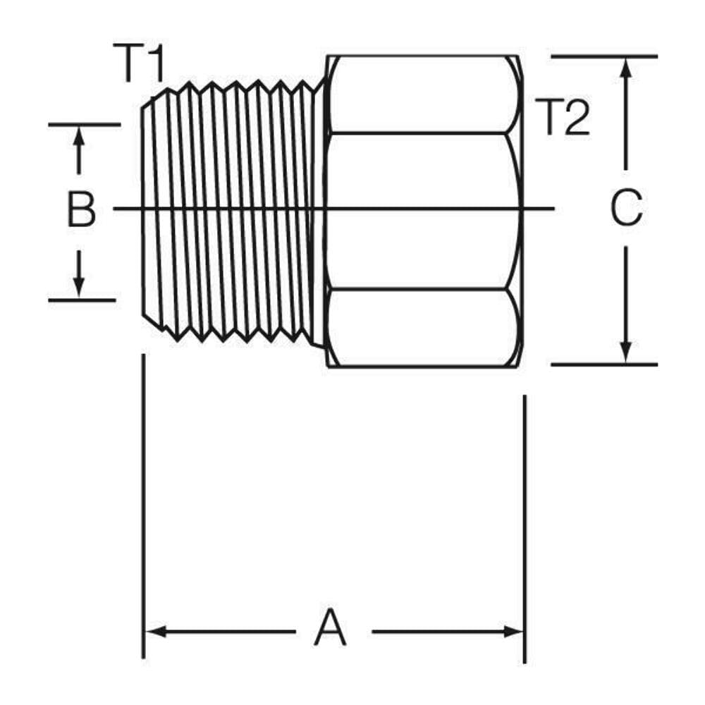Dayco 145588 Hydraulic Coupling/Adapter