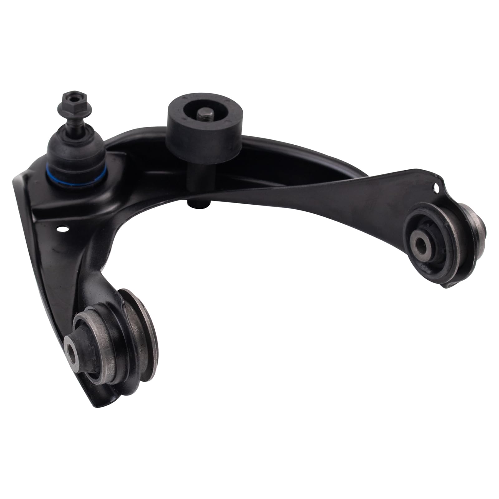 Trq Front Right Upper Control Arm With Ball Joint Passenger Side Compatible With 2006-2012 Ford Fusion 2007-2012 Lincoln Mkz 200