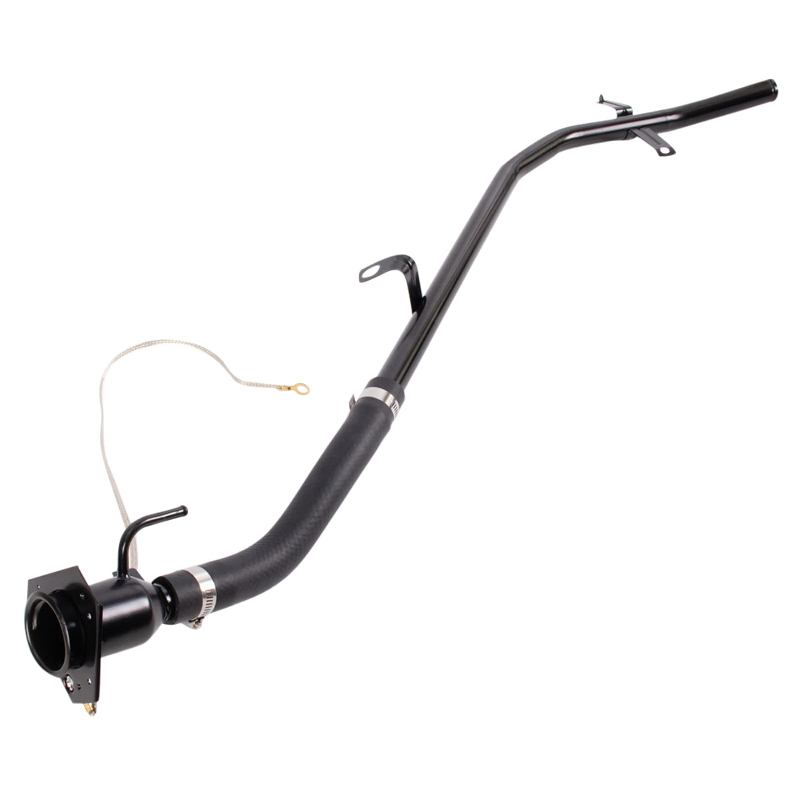 Trq Fuel Tank Filler Neck Black Compatible With 2009-2014 Cadillac Escalade 2007-2013 Escalade Ext Chevrolet Tahoe Gmc Yukon