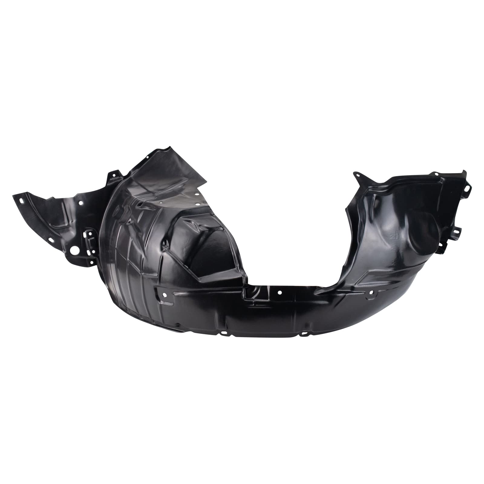 Trq Inner Fender Liner Set Compatible With 2009-2014 Nissan Cube Ni1248125 Ni1249125
