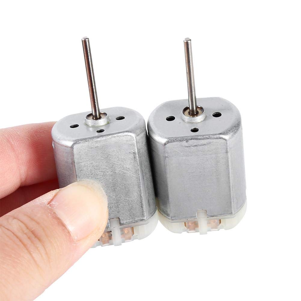 1Pair 22Mm Door Lock Actuator Motor, Keenso 12V Dc Car D Flat Shaft Door Lock Actuator Motor Repair Fc-280Sc-20150 Long D Spindle, Power Locking Repair Engine