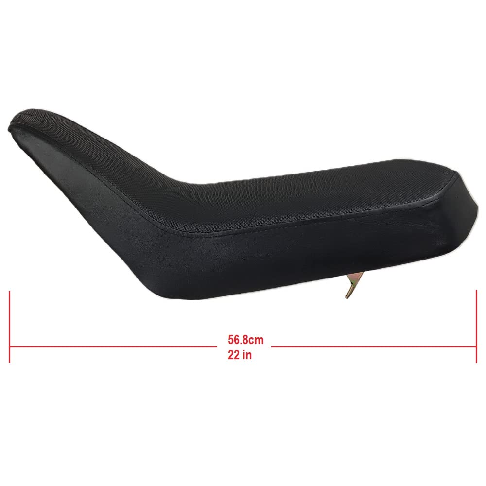 Complete Foam Atv Seat 22'' 50Cc 70Cc 110Cc 125Cc Taotao Ata125G Cheetah Coolster 3125C 3125Cx Cougar Jet 9 10 Mountopz Bms (Bla