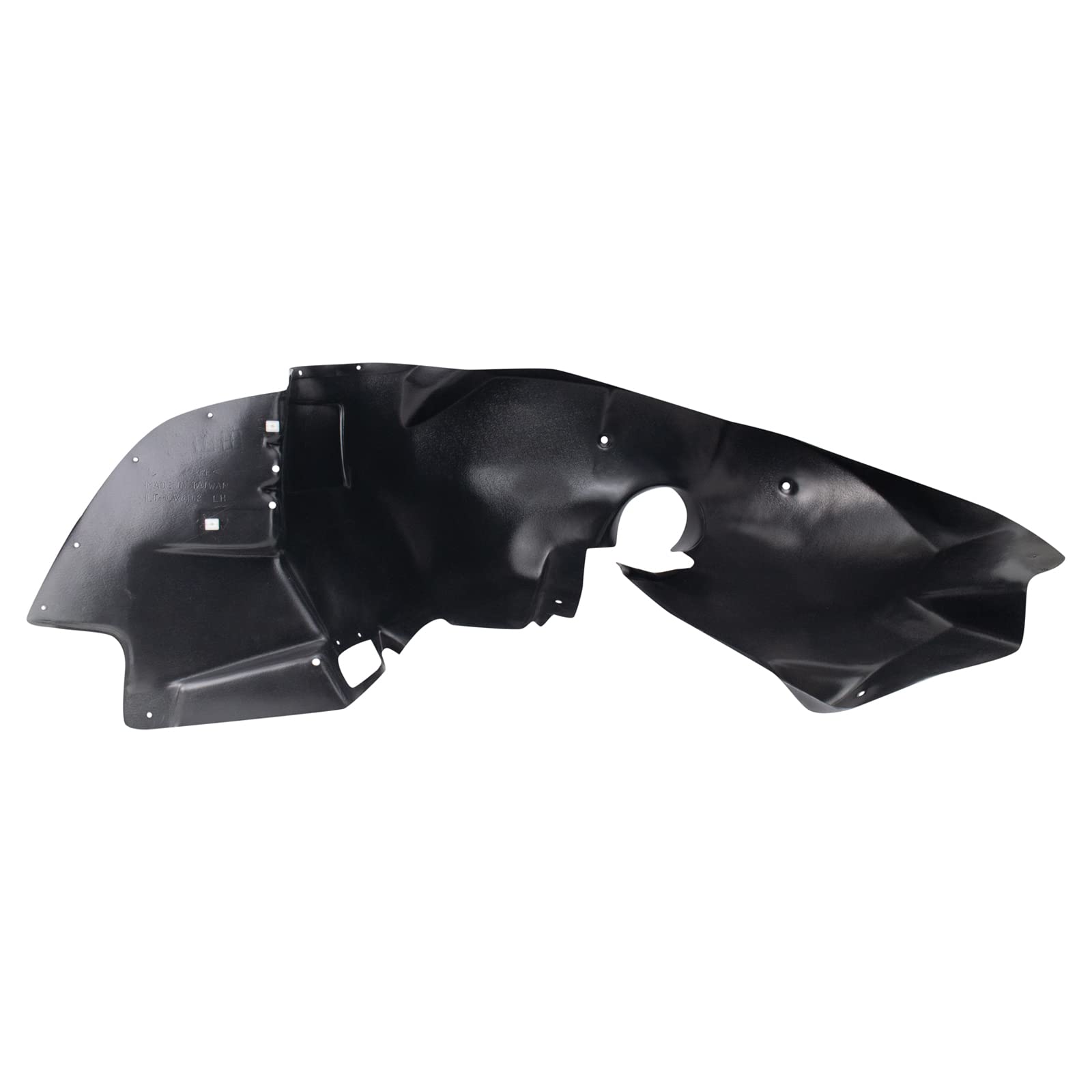 Trq Inner Fender Liner Set Compatible With 2012-2015 Chevrolet Camaro Gm1248254 Gm1249254