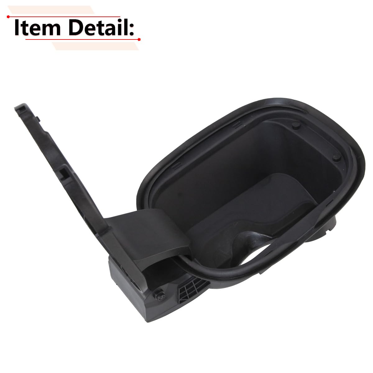 RLB-HILON Gas Fuel Door Tank Filler Pipe Housing Compatible with Chevy Silverado 1500 Crew Cab 5.8 ft Bed 2019 2020 2021 2022 20