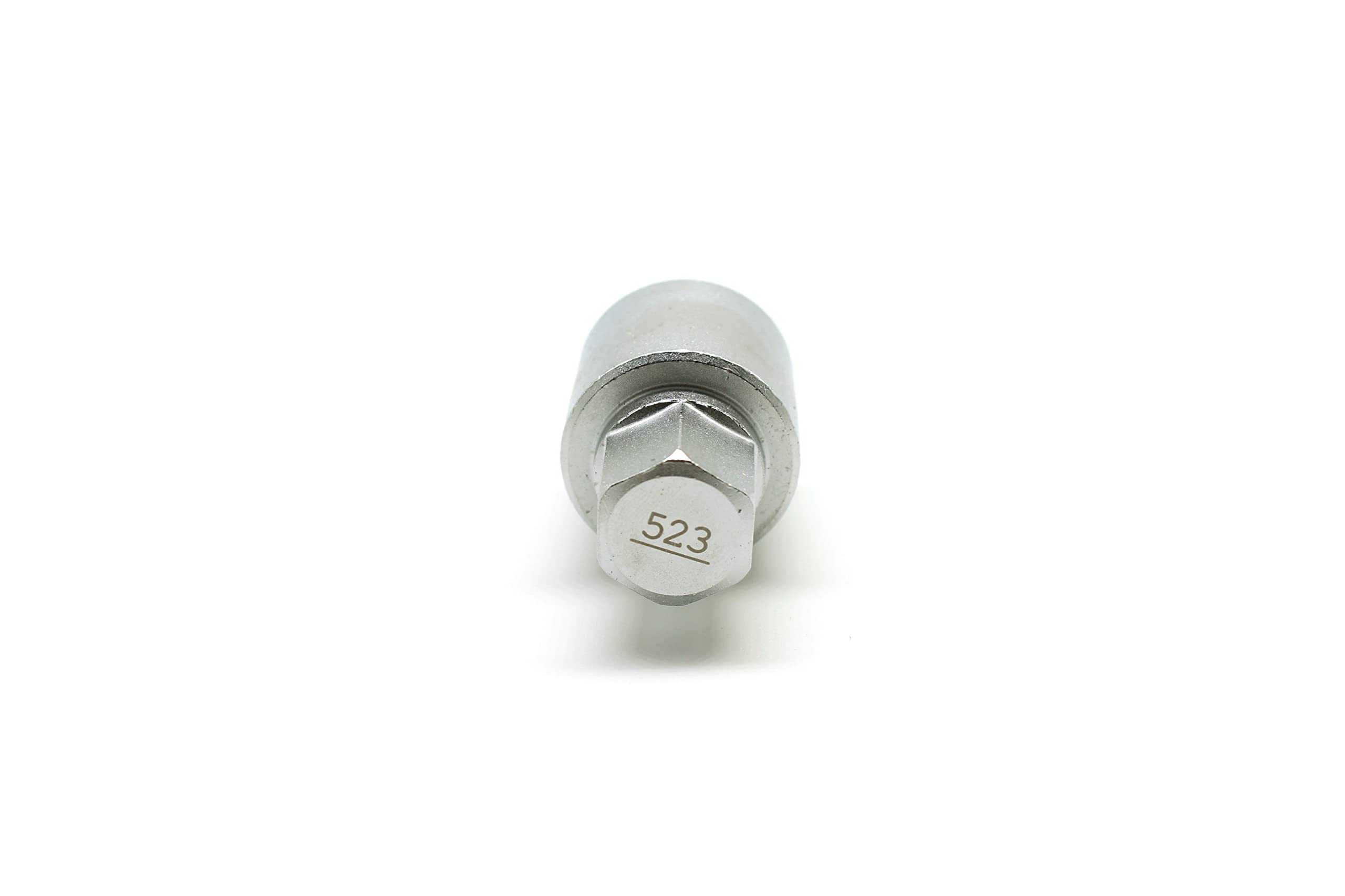 TEMO Wheel Lock Nut Screw Removal Key, Anti-Theft Lugnut Socket S3056, Alloy Steel, Silver, for VW Audi Volkswagen Vehicles