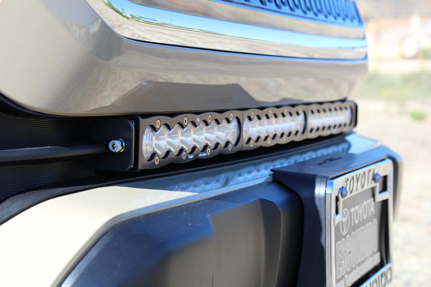 Baja Designs S8 30-Inch Led Bar Bumper Light Kit For Toyota Tacoma 2016-21 Truck (Driving/Combo; Clear)