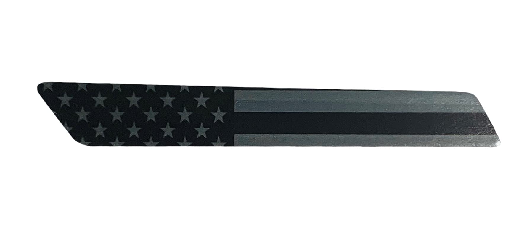 Kustom Cycle Parts Premium Aftermarket Black and Grey American Flag Saddlebag Inserts Sold in Pairs. Fits Harley Davidson Tourin