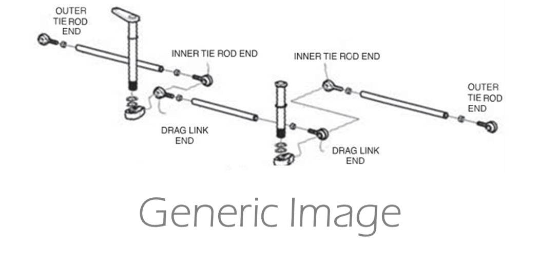 Spi-Sport Part Tie Rod M10 X 1.25 Left Thread For Snowmobile Ski-Doo Touring E/Le/Sle/Lt 1995-2000