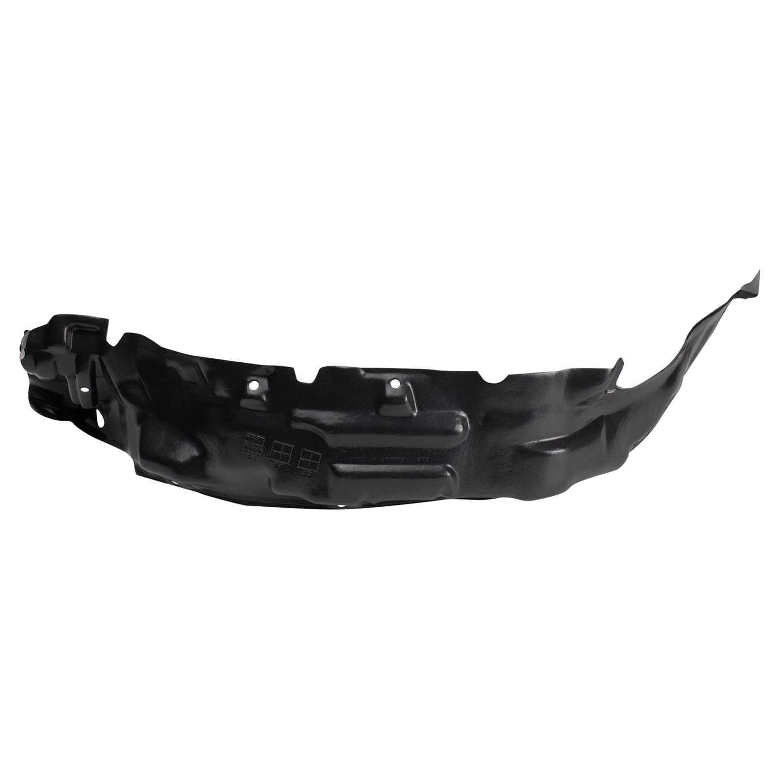Trq Front Inner Fender Liner Set Compatible With 1993-1995 Toyota Pickup To1250102 To1251105