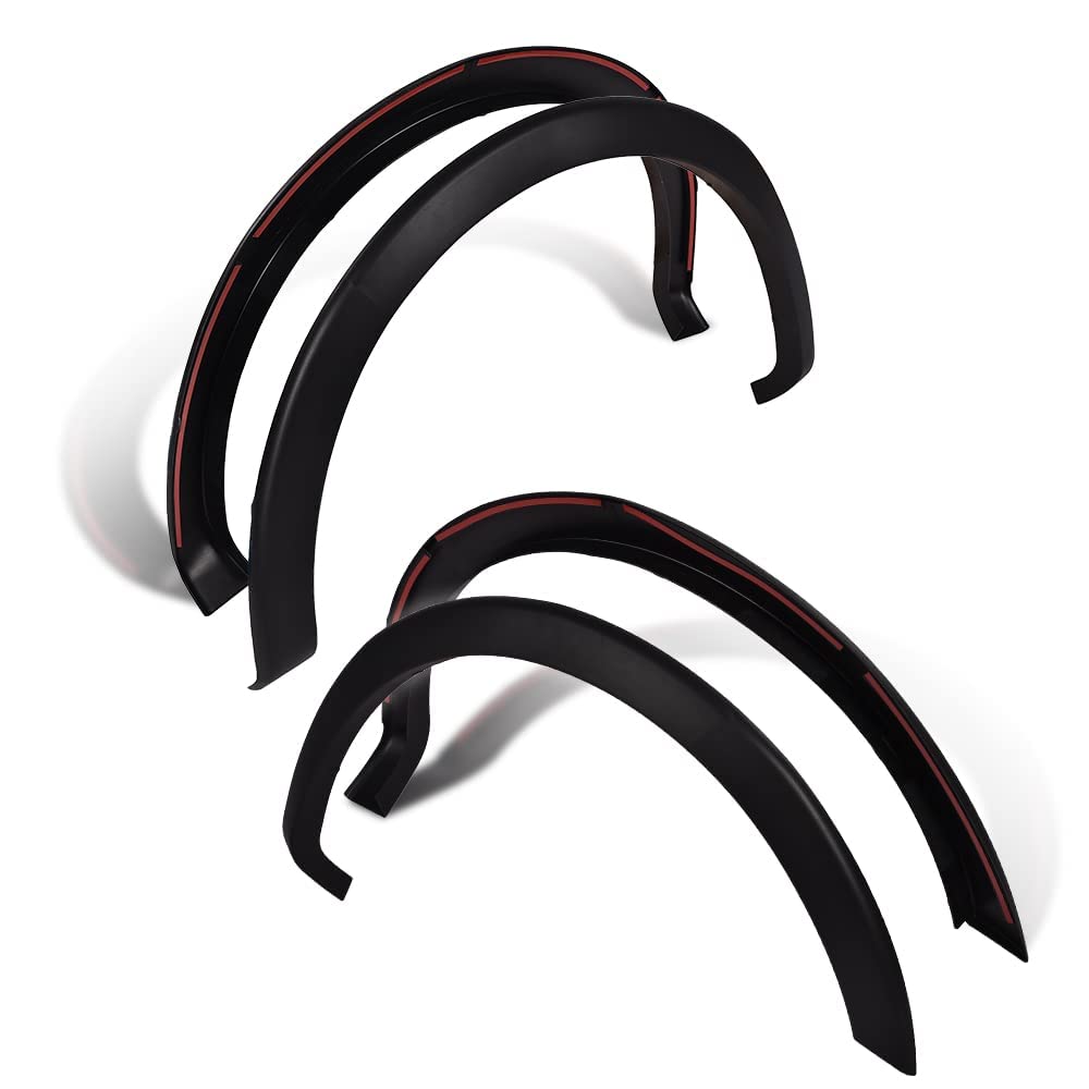 G-Plus Fender Flares Factory Style, Compatible With Ford F150 2009-2014 Fit 67 '' / 78.8 '' / 97.4 '' Styleside Beds, 4Pcs Textu