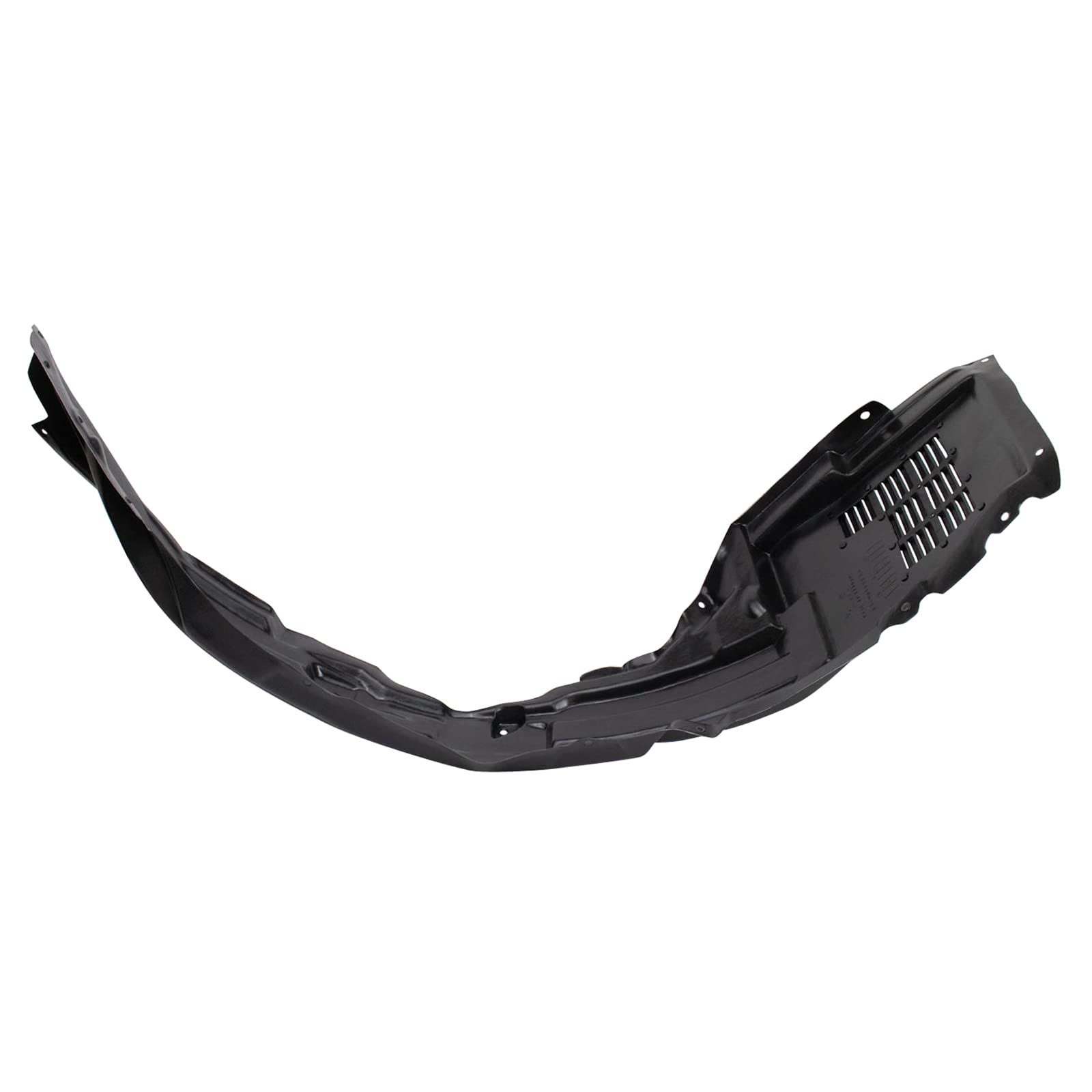 Trq Inner Fender Liner Set Compatible With 2009-2017 Mitsubishi Lancer Mi1248125 Mi1249125