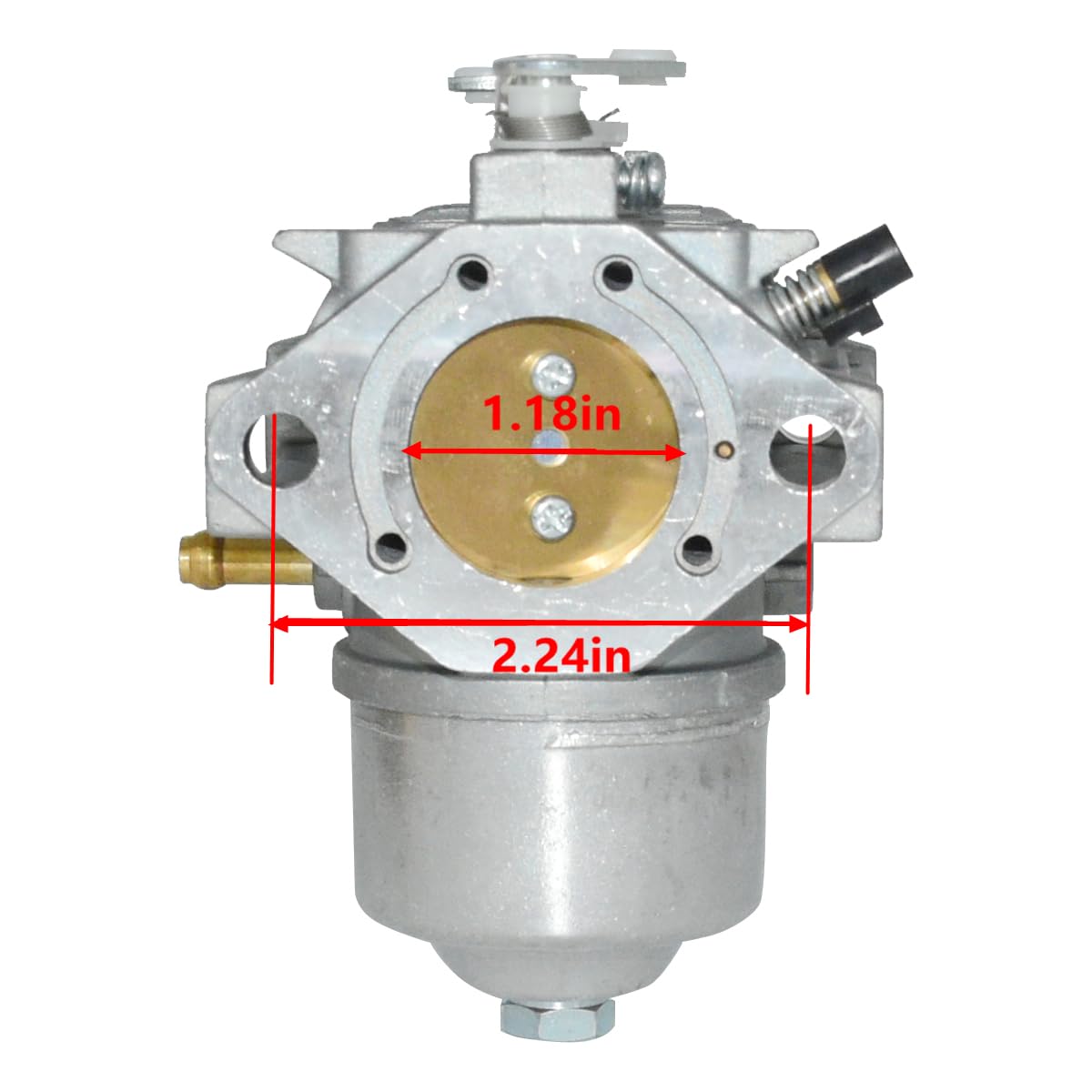 Xingli 15003-2296 Carburetor For John Deere Am122852 Kawasaki Fc540V 17Hp Gs75 Hd75 180 185 260 265 Lawn Mower Tractors