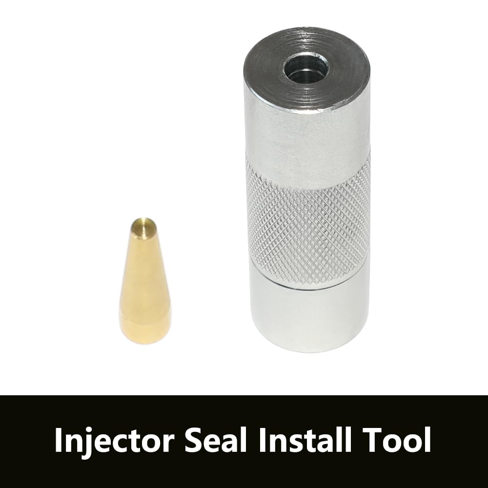 DPTOOL Fuel Injector Puller & Seal Tool for Land Rover Jaguar 3.0L 5.0L Models, Includes Injector Remover & Installer (Model JLR310)