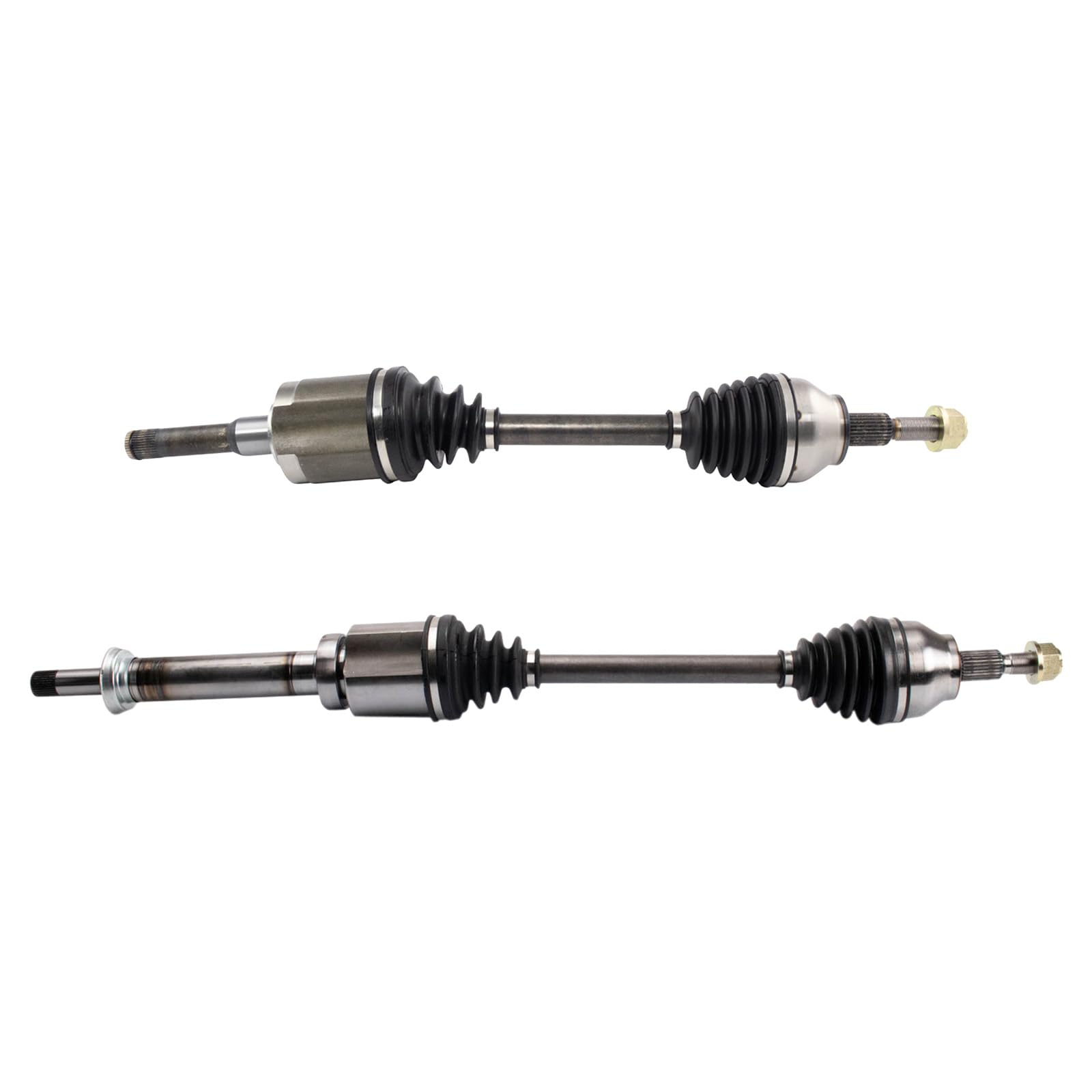 TRQ CV Axle Assembly Set - 2 Piece for 2013-2018 Ford Escape S, Front Wheel Drive, Model CSA55780