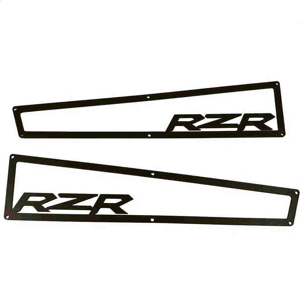 BOFiNEHY Side Vent Covers for 2014-2018 Polaris RZR XP 1000 & Turbo, Anodized Black Aluminum, Includes Stainless Steel Hardware, 1 Pair